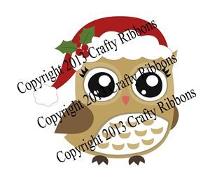 Christmas Owl - Digi 3